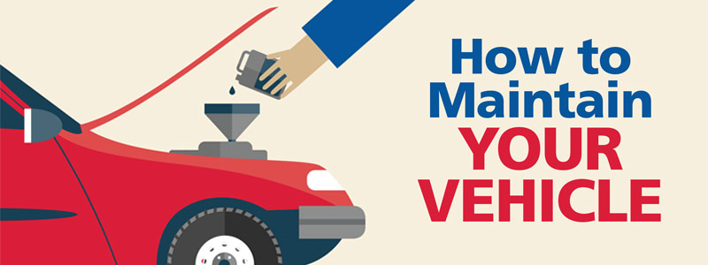 Car-Mart Maintenance Tips Illustration_Arm Pouring Oil in Car