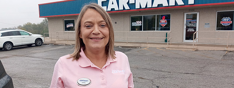 April Warden, Car-Mart of Harrisonville, Missouri