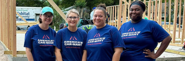 Car-Mart Associates at Women Build in Hot Springs, Arkansas