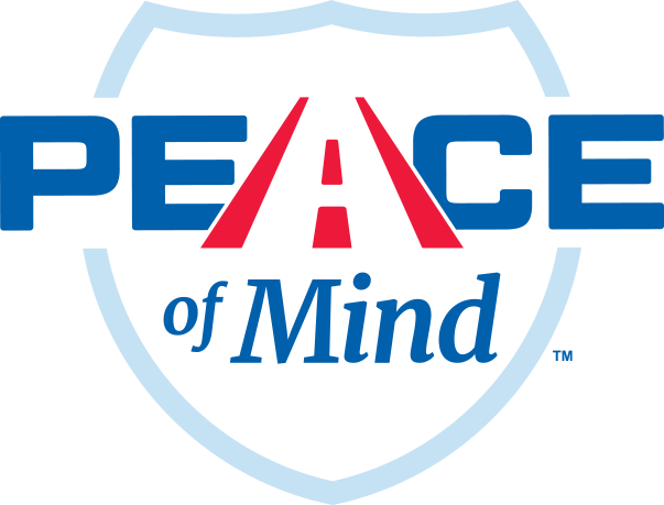 Car-Mart Peace of Mind logo