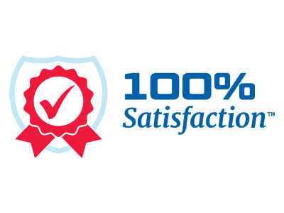 100 Percent Satisfaction logo