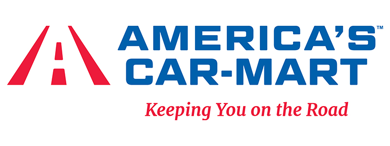 America's Car-Mart logo with Keeping You on the Road tagline