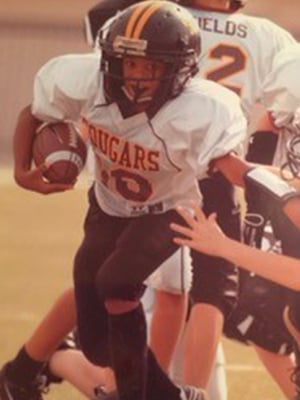 Jalen Catalon starting his football career