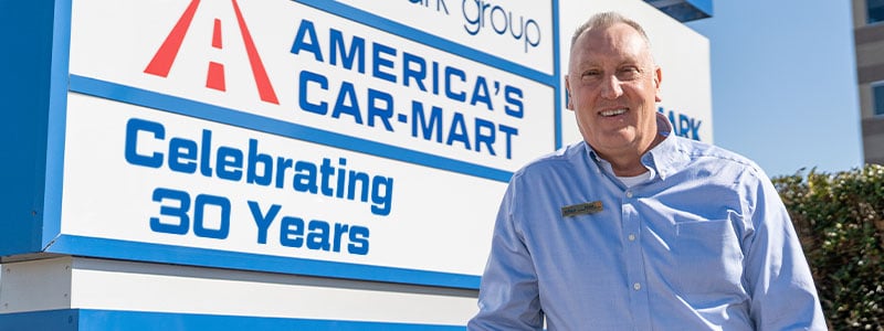 Brian McFarland, Area Operations Manager, at America’s Car-Mart