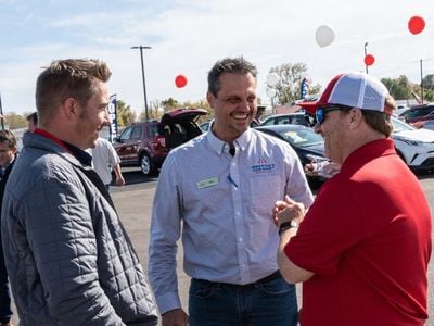 Matt at the Grand Opening of Siloam Springs with Mike Rains and Jason Henson