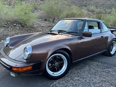 The infamous "Brown" 1982 911 Targa