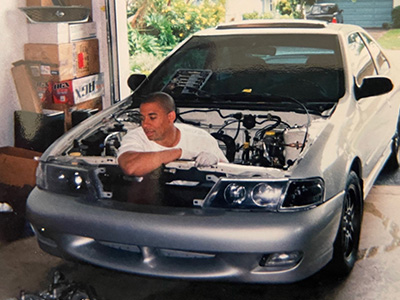 Doug removed and rebuilt motor in his first new car