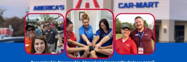 America’s Car-Mart Named to “America’s Greatest Workplaces 2023” List