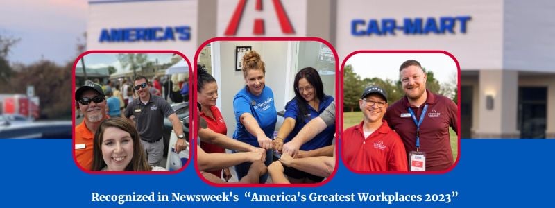America's Car-Mart recognized in Newsweek's "America's Greatest Workplaces 2023"