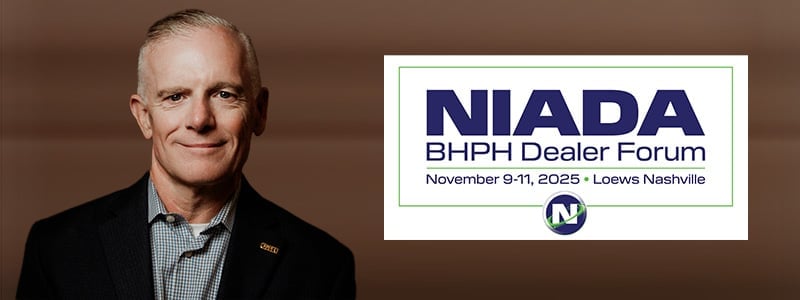 Car-Mart Associate Doug Turner and NIADA BHPH Dealer Forum header image