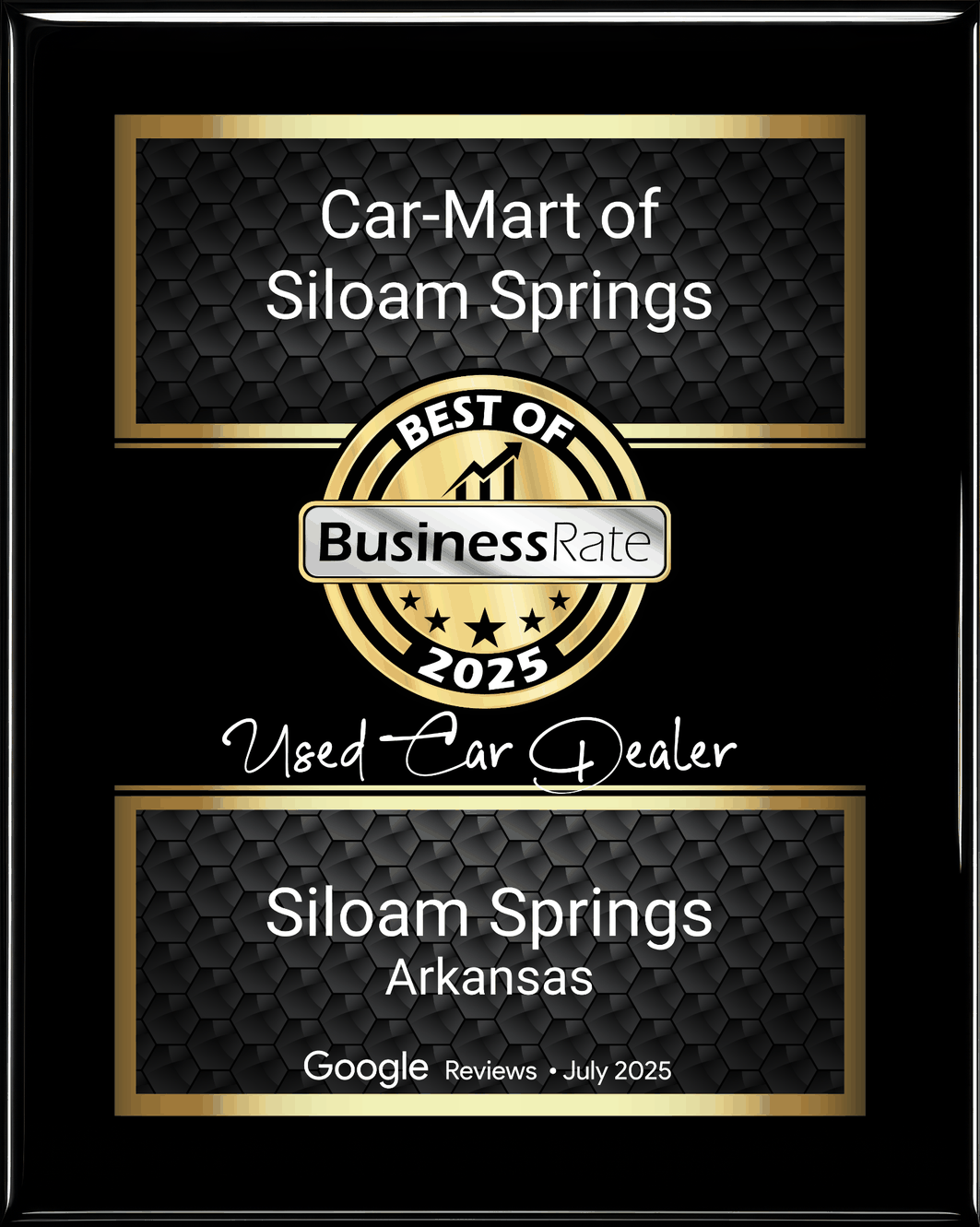 Best Of Business Siloam Springs Badge